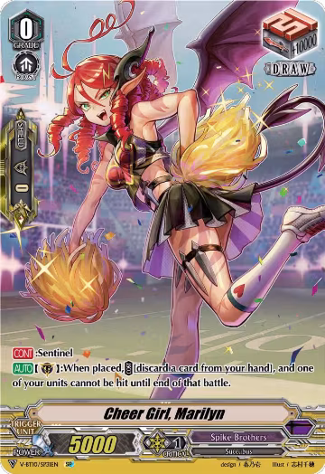 Cheer Girl, Marilyn (SP) (V-BT10/SP31EN), V-BT10: Phantom Dragon Aeon — Vanguard card price