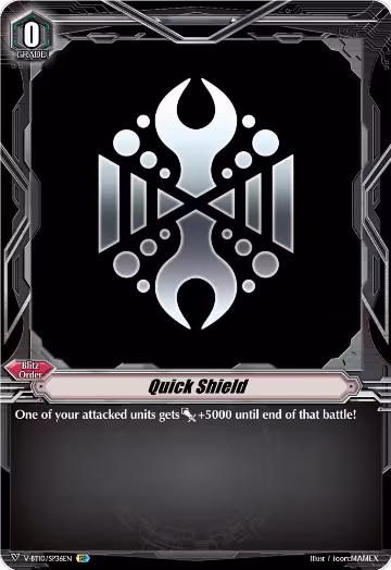Quick Shield (Megacolony) (SP) (V-BT10/SP36EN), V-BT10: Phantom Dragon Aeon — Vanguard card price