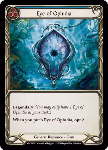 Eye of Ophidia (ARC000) — card price