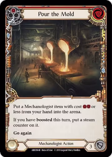 Pour the Mold (Red) (ARC014), Arcane Rising — Flesh & Blood card price