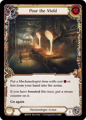 Pour the Mold (Yellow) (ARC015), Arcane Rising — Flesh & Blood card price