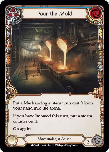 Pour the Mold (Blue) (ARC016), Arcane Rising — Flesh & Blood card price