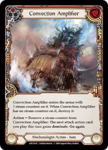 Convection Amplifier (ARC019), Arcane Rising — Flesh & Blood card price