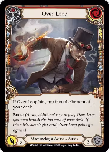 Over Loop (Red) (ARC020), Arcane Rising — Flesh & Blood card price