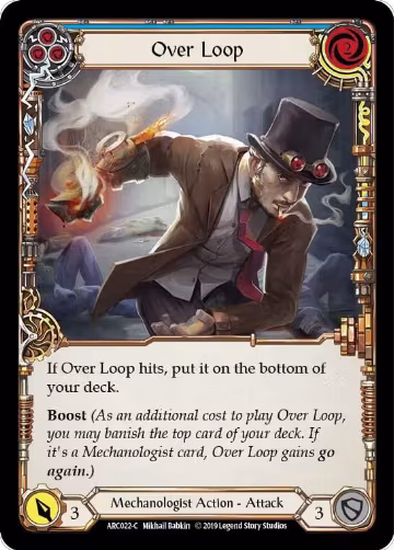Over Loop (Blue) (ARC022), Arcane Rising — Flesh & Blood card price