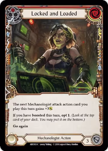 Locked and Loaded (Red) (ARC032), Arcane Rising — Flesh & Blood card price
