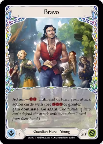 Bravo (BVO002), Hero Deck: Bravo — Flesh & Blood card price