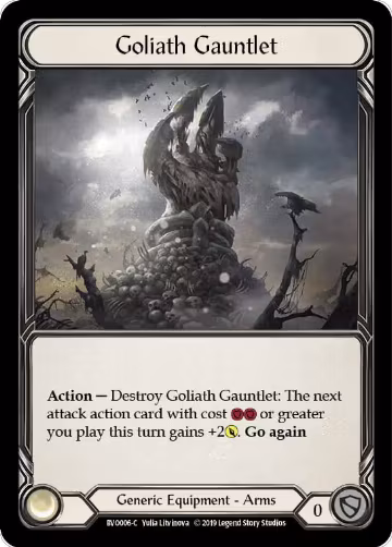 Goliath Gauntlet (BVO006) — card price