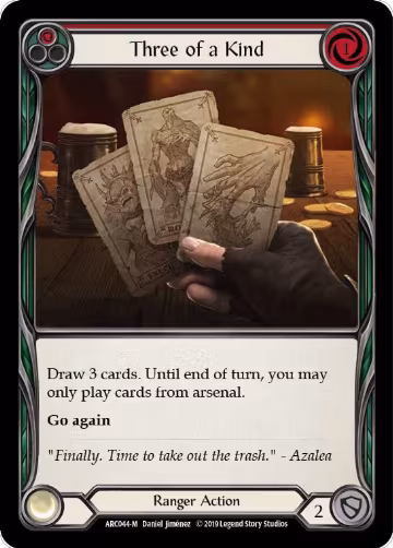 Three of a Kind (ARC044) — card price