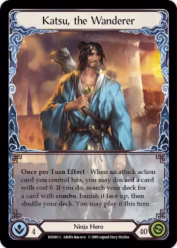 Katsu, the Wanderer (KSU001) — card price