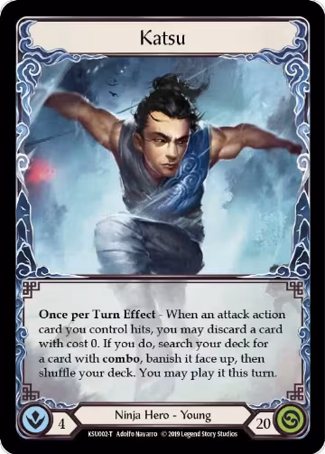Katsu (KSU002), Hero Deck: Katsu — Flesh & Blood card price