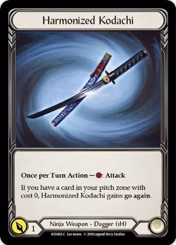 Harmonized Kodachi (KSU003) — card price