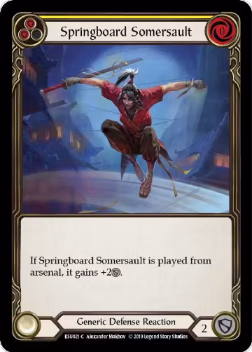 Springboard Somersault (KSU021) — card price