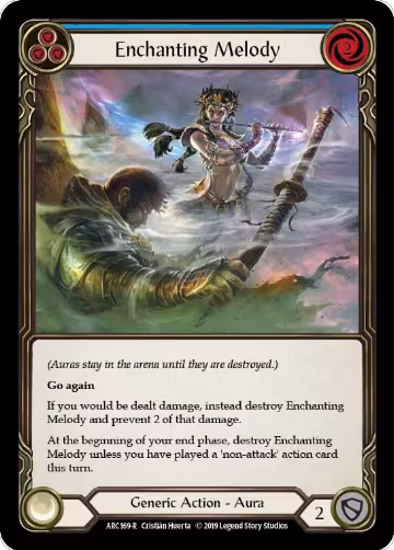 Enchanting Melody (Blue) (ARC169), Arcane Rising — Flesh & Blood card price