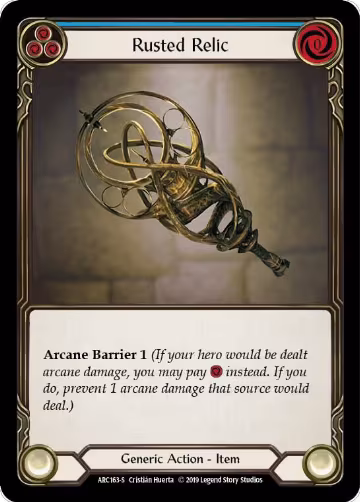Rusted Relic (ARC163), Arcane Rising — Flesh & Blood card price