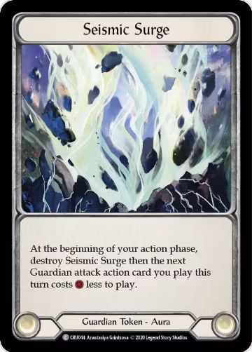 Seismic Surge (CRU044), Crucible of War — Flesh & Blood card price