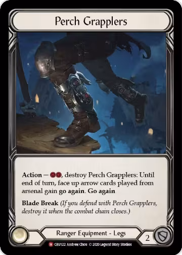 Perch Grapplers (CRU122), Crucible of War — Flesh & Blood card price
