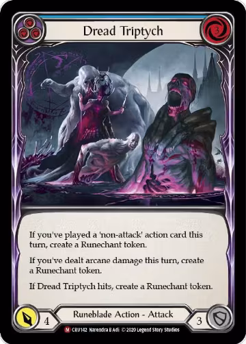 Dread Triptych (CRU142), Crucible of War — Flesh & Blood card price