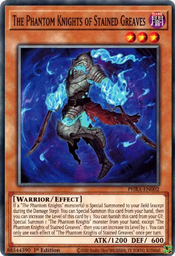 The Phantom Knights of Stained Greaves (PHRA-EN002), Phantom Rage — Yu-Gi-Oh! card price