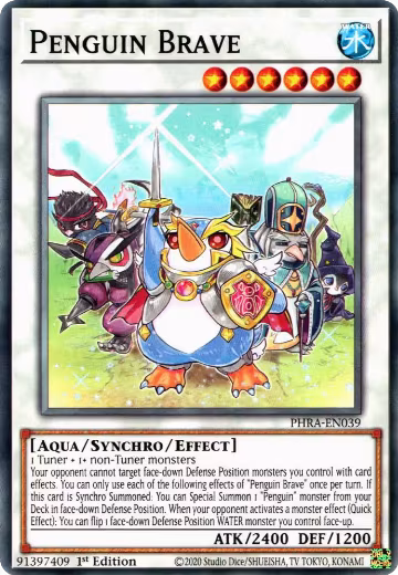 Penguin Brave (PHRA-EN039), Phantom Rage — Yu-Gi-Oh! card price