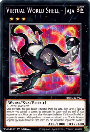 Virtual World Shell - Jaja (PHRA-EN042), Phantom Rage — Yu-Gi-Oh! card price