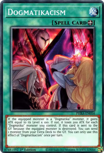 Dogmatikacism (PHRA-EN054), Phantom Rage — Yu-Gi-Oh! card price