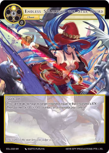 Endless Starlight, the Star Sword (EDL-002), The Epic of the Dragon Lord — Force of Will card price