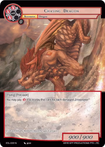 Chasing Dragon (EDL-022), The Epic of the Dragon Lord — Force of Will card price
