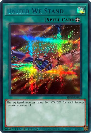 United We Stand (Blue) (SBPR-EN001) — card price