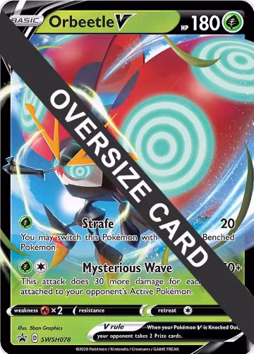 Orbeetle V - SWSH078 (SWSH078), Jumbo Cards — Pokémon card price
