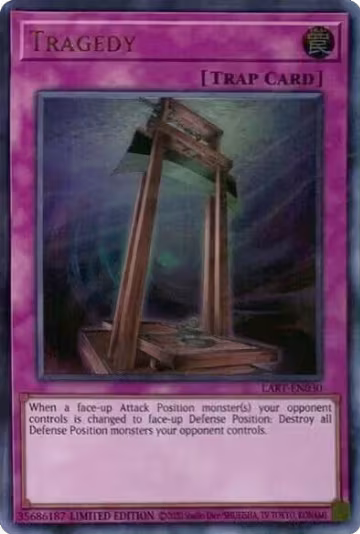 Tragedy (LART-EN030), The Lost Art Promotion — Yu-Gi-Oh! card price