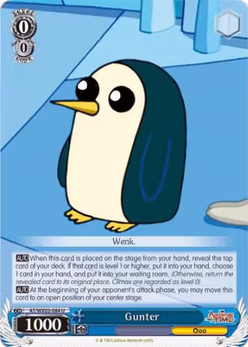Gunter (AT/WX02-084 U), Adventure Time — Weiß Schwarz card price