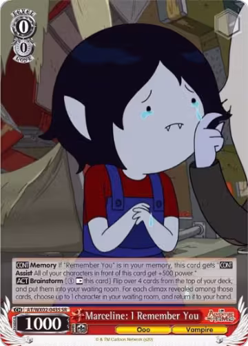 Marceline: I Remember You (SR) (AT/WX02-043S SR), Adventure Time — Weiß Schwarz card price