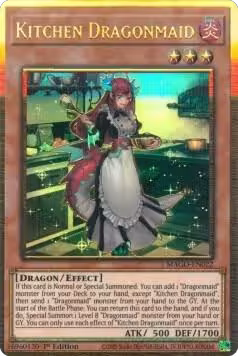 Kitchen Dragonmaid (MAGO-EN022), Maximum Gold — Yu-Gi-Oh! card price
