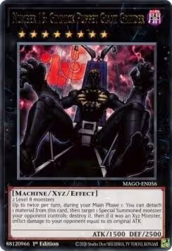 Number 15: Gimmick Puppet Giant Grinder (MAGO-EN056), Maximum Gold — Yu-Gi-Oh! card price
