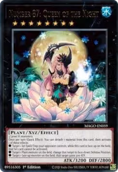 Number 87: Queen of the Night (MAGO-EN059), Maximum Gold — Yu-Gi-Oh! card price