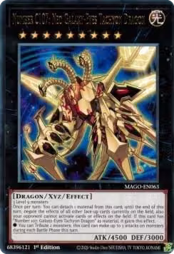 Number C107: Neo Galaxy-Eyes Tachyon Dragon (MAGO-EN063), Maximum Gold — Yu-Gi-Oh! card price