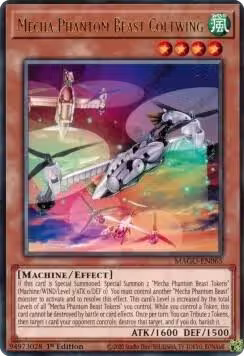 Mecha Phantom Beast Coltwing (MAGO-EN065), Maximum Gold — Yu-Gi-Oh! card price