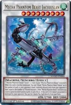 Mecha Phantom Beast Jaculuslan (MAGO-EN066), Maximum Gold — Yu-Gi-Oh! card price