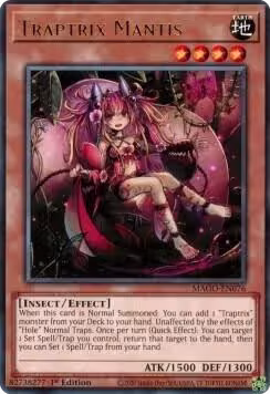 Traptrix Mantis (MAGO-EN076), Maximum Gold — Yu-Gi-Oh! card price