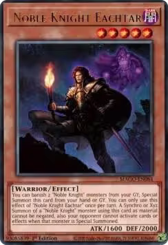 Noble Knight Eachtar (MAGO-EN084), Maximum Gold — Yu-Gi-Oh! card price