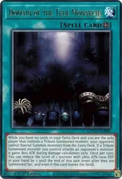 Domain of the True Monarchs (MAGO-EN090), Maximum Gold — Yu-Gi-Oh! card price