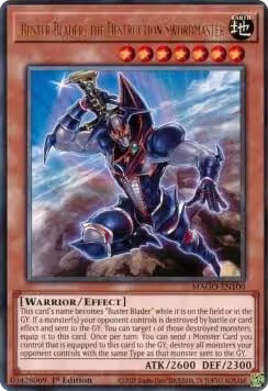 Buster Blader, the Destruction Swordmaster (MAGO-EN100), Maximum Gold — Yu-Gi-Oh! card price