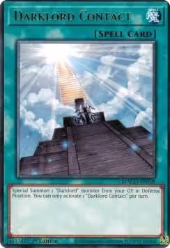 Darklord Contact (MAGO-EN108), Maximum Gold — Yu-Gi-Oh! card price