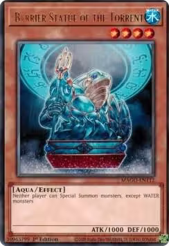 Barrier Statue of the Torrent (MAGO-EN112), Maximum Gold — Yu-Gi-Oh! card price