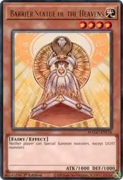 Barrier Statue of the Heavens (MAGO-EN116), Maximum Gold — Yu-Gi-Oh! card price