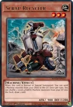 Scrap Recycler (MAGO-EN117), Maximum Gold — Yu-Gi-Oh! card price