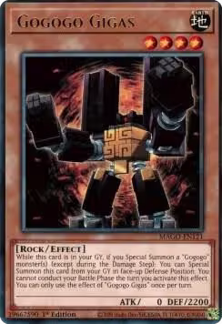 Gogogo Gigas (MAGO-EN121), Maximum Gold — Yu-Gi-Oh! card price