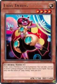 Lady Debug (MAGO-EN128), Maximum Gold — Yu-Gi-Oh! card price