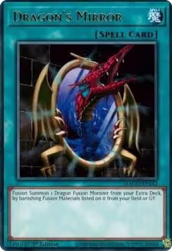 Dragon's Mirror (MAGO-EN142), Maximum Gold — Yu-Gi-Oh! card price